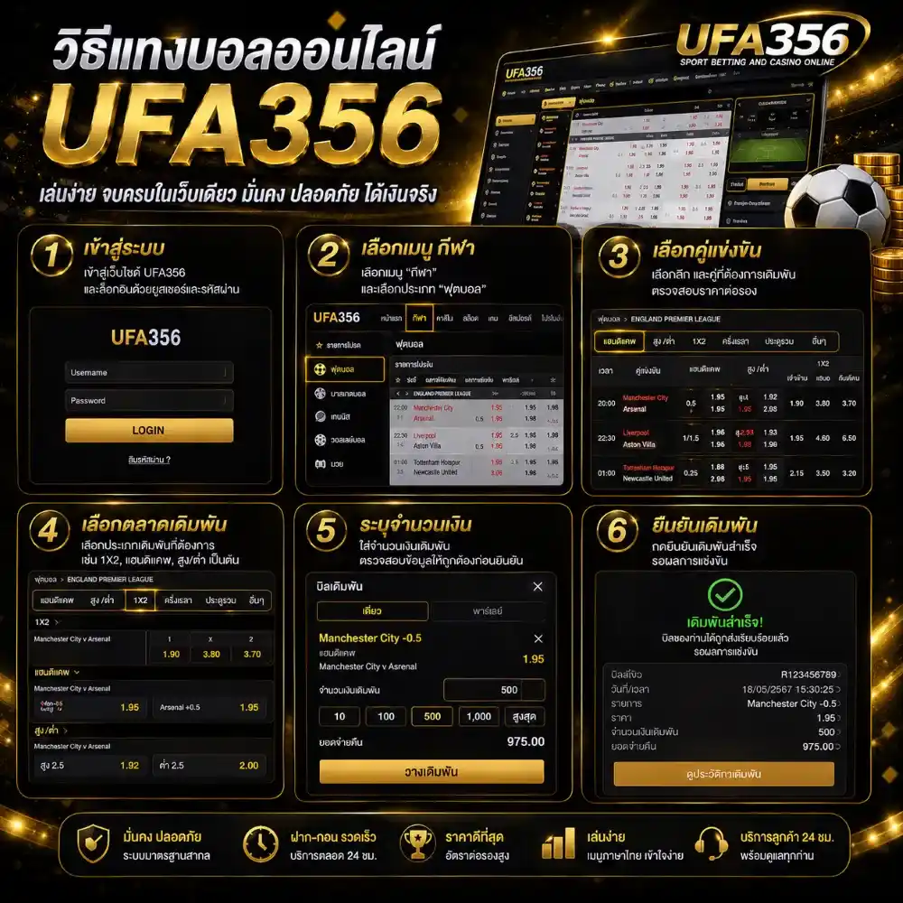 เว็บแทงบอล UFA356